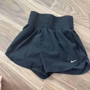 Nike Women's Black High-Waisted Athletic Shorts